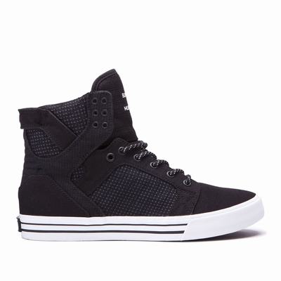 Supra SKYTOP - Naisten Matalavartiset Tennarit - Mustat